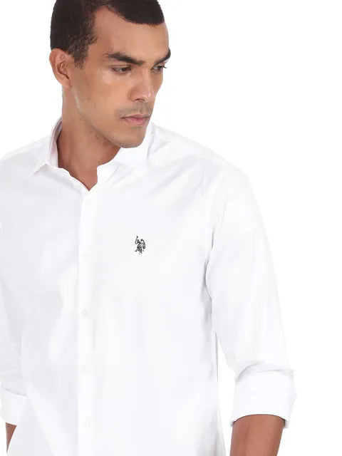 White US Polo Shirt