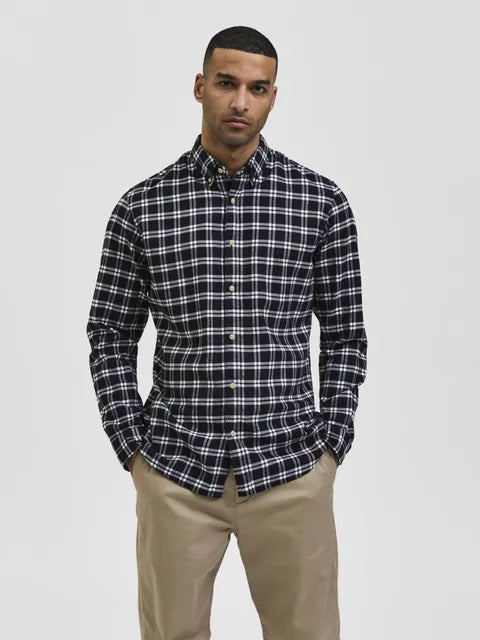 Black Checks Shirt